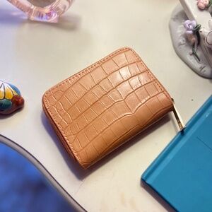 Target ‘a new day’ Solid Zip-Around Closure Wallet Faux Leather Clutch